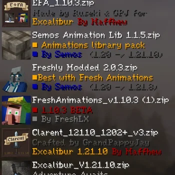 Скриншот Excalibur | Fresh Animations Patch 2