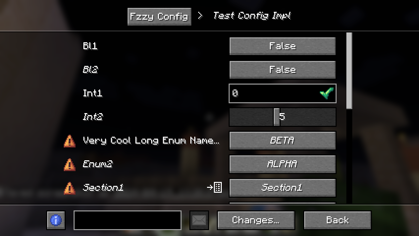 Скриншот Fzzy Config 1