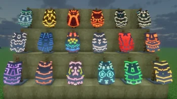 Скриншот Glowing Trim Elytra 4