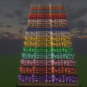 Скриншот Glowing Trim Armors 4