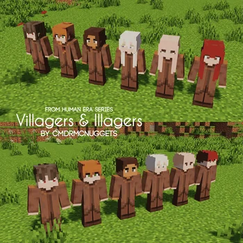 Скриншот Human Era: Villagers & Illagers X Fresh Animations 3