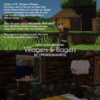 Скриншот Human Era: Villagers & Illagers X Fresh Animations 4