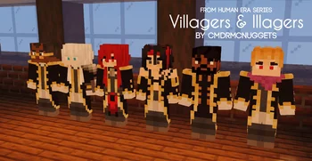 Скриншот Human Era: Villagers & Illagers X Fresh Animations 5