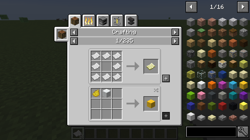 Скриншот Мод Just Enough Items (JEI) [1.21.11] для Minecraft — удобный просмотр предметов и рецептов 2