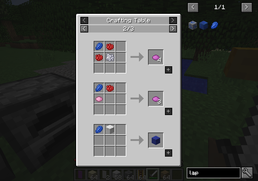 Скриншот Мод Just Enough Items (JEI) [1.21.11] для Minecraft — удобный просмотр предметов и рецептов 6