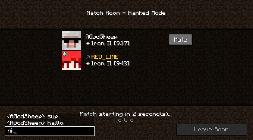 Скриншот Project: MCSR Ranked 2