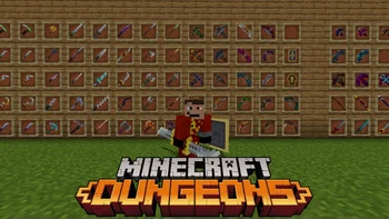 Minecraft Dungeons Weapons