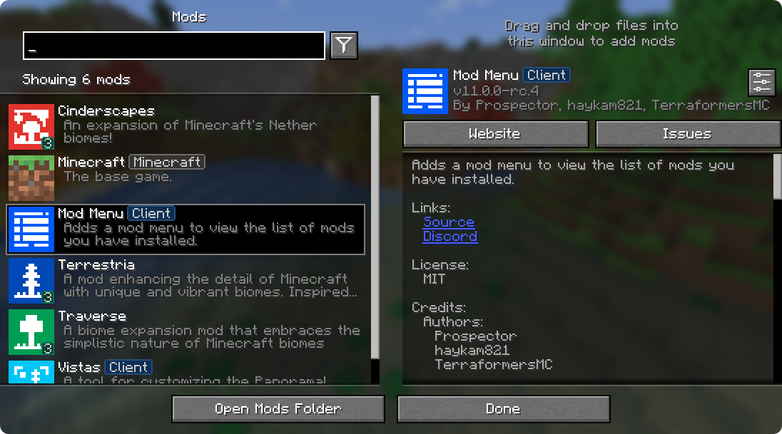 Скриншот Mod Menu 2