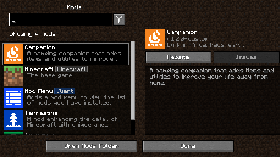 Скриншот Mod Menu 3