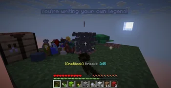 Скриншот One Block Challenge 4