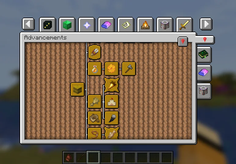 Скриншот Paginated Advancements & Custom Frames 4