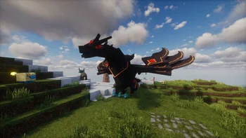 Скриншот Red Eyes Black Dragon [cobblemon] 2