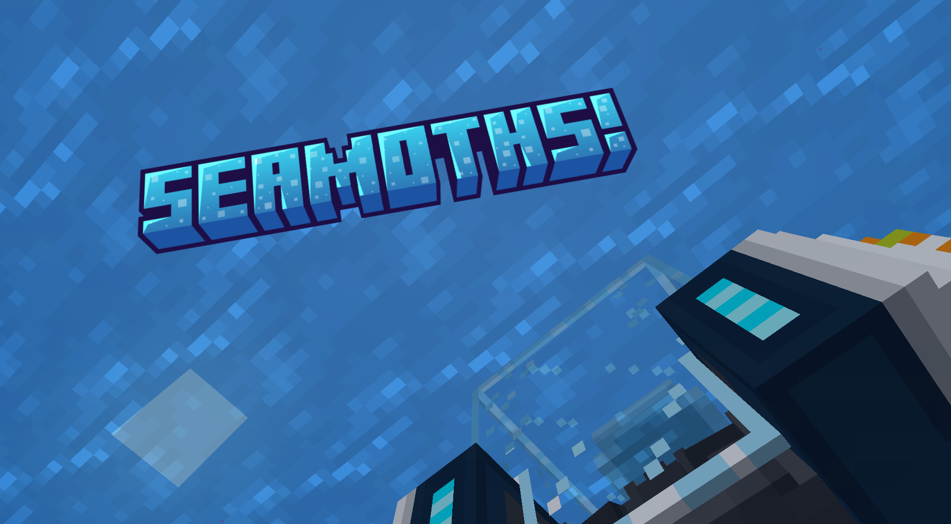 Скриншот Мод Seamoths! [1.20.1] для Minecraft — подводные приключения с Seamoth 1