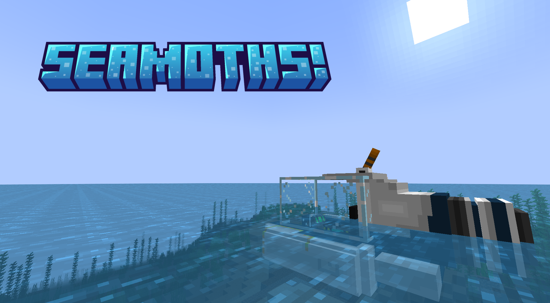 Скриншот Мод Seamoths! [1.20.1] для Minecraft — подводные приключения с Seamoth 3
