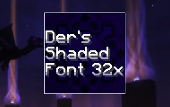 Der's Smooth Shaded Font (Faithful 32x)