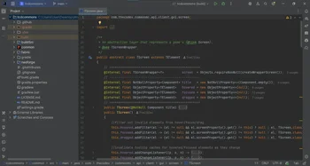 Скриншот TCDCommons API 1