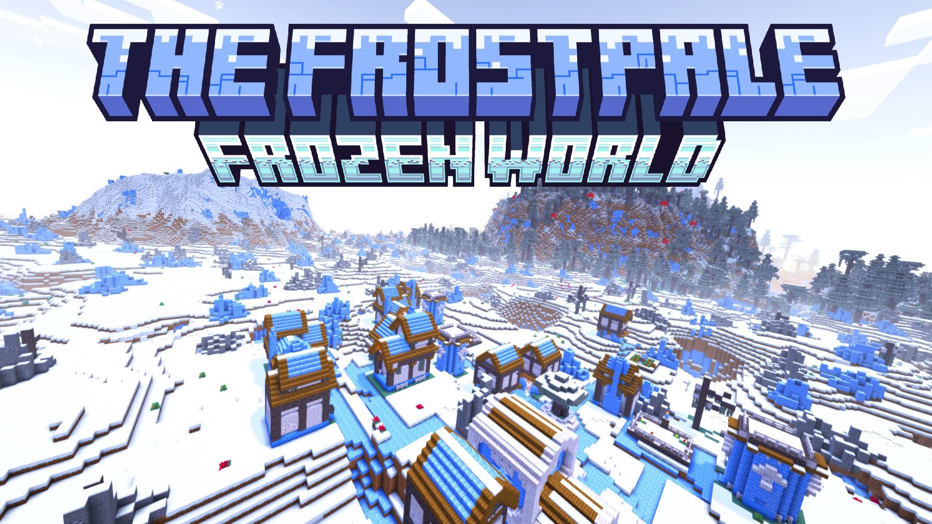 Скриншот Мод The Frostpale [1.21.11] для Minecraft — выживание в замороженном мире 1