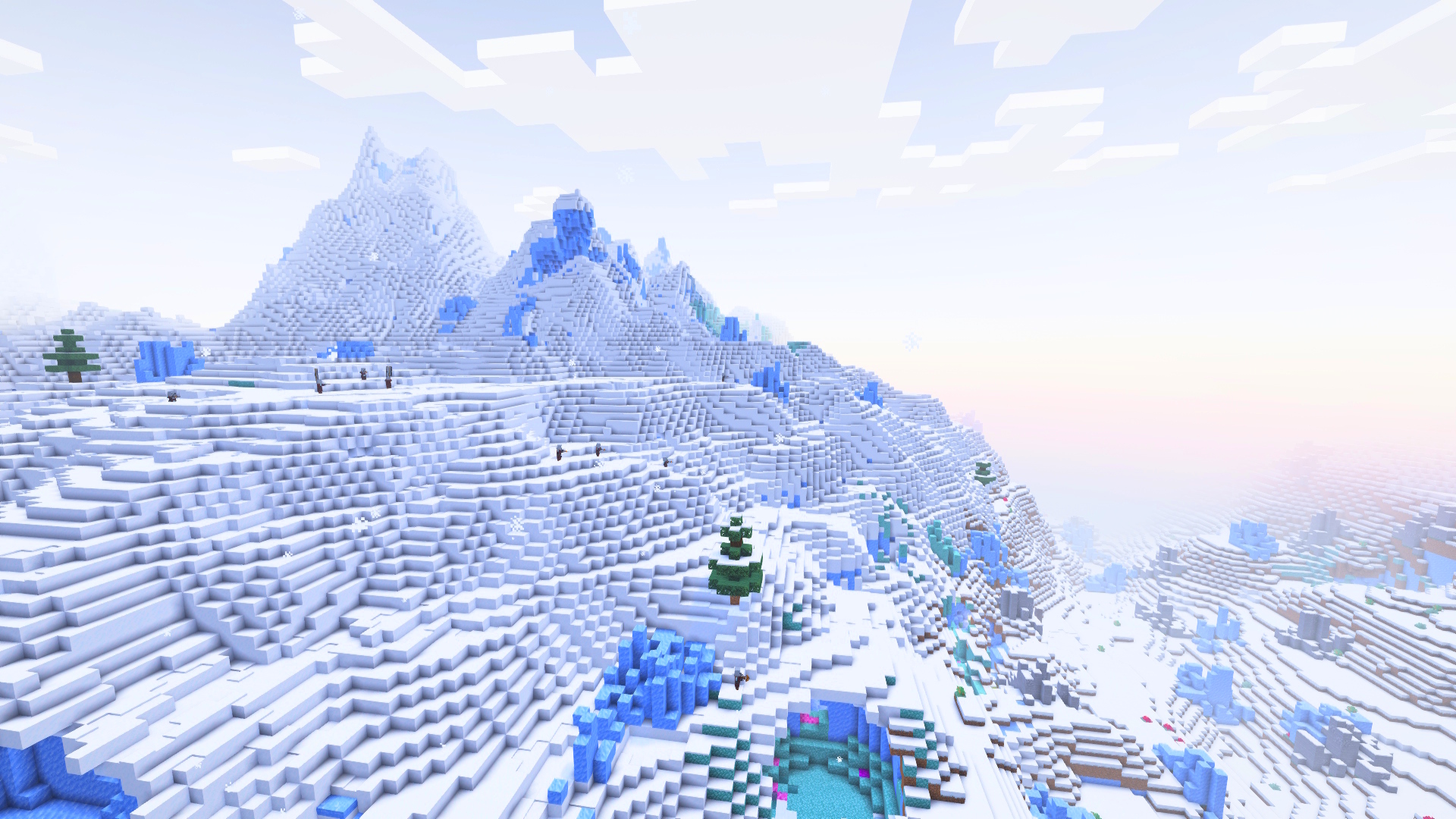 Скриншот Мод The Frostpale [1.21.11] для Minecraft — выживание в замороженном мире 5