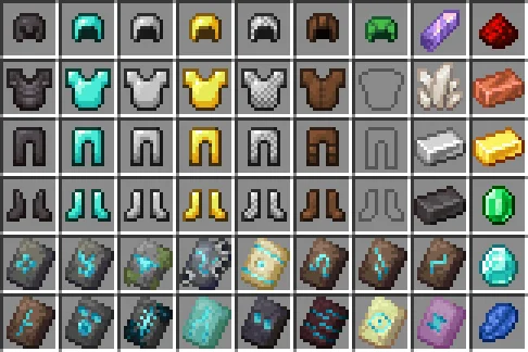 Скриншот Visual: Armor Trims 4