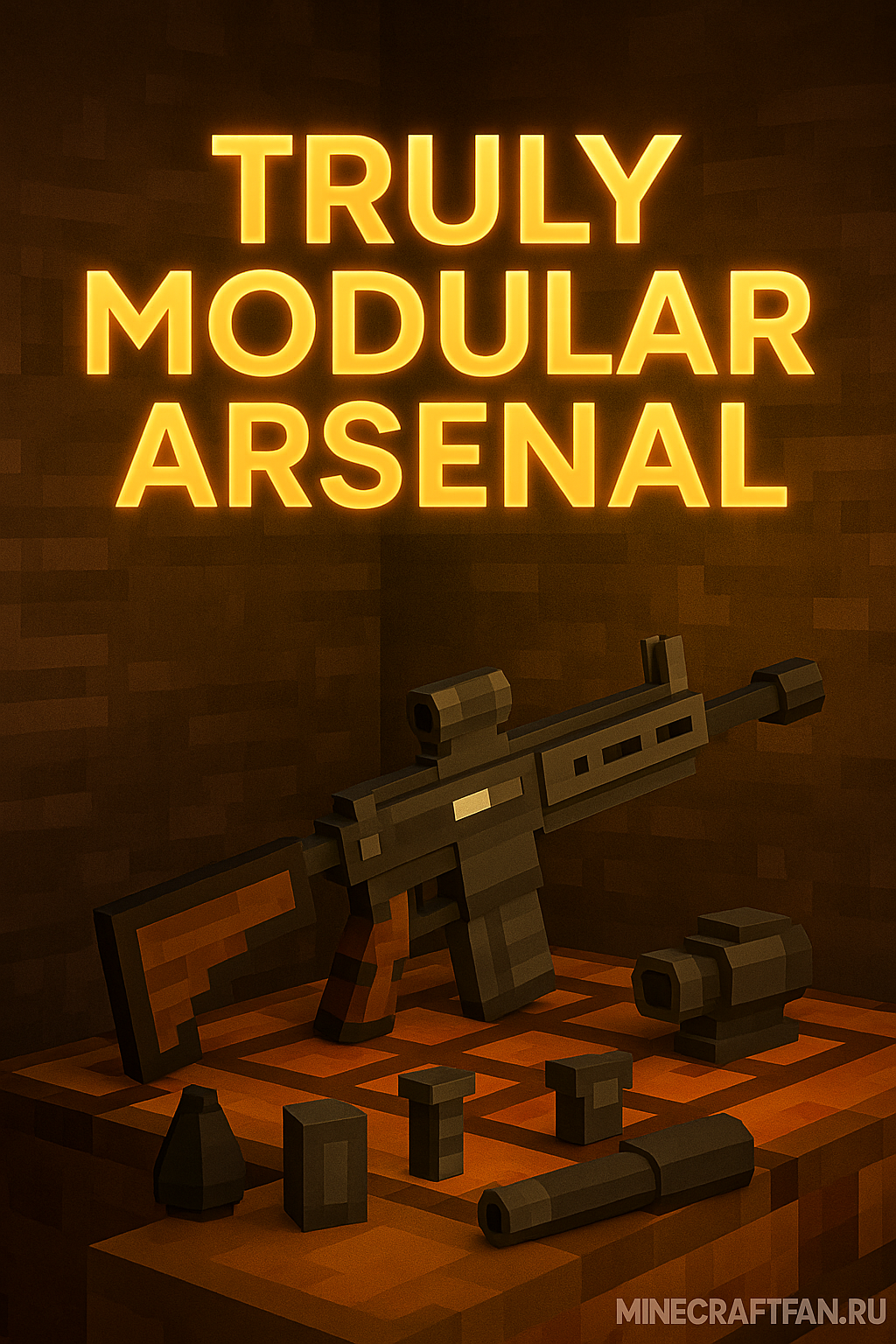 Мод Truly Modular Arsenal для Minecraft 1.20.1 — модульное оружие и кастомизация