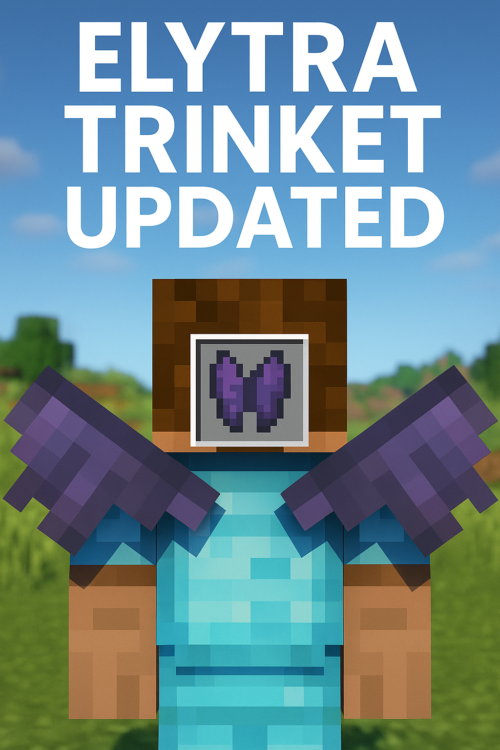 Elytra Trinket Updated — элитры в отдельный слот в Minecraft!