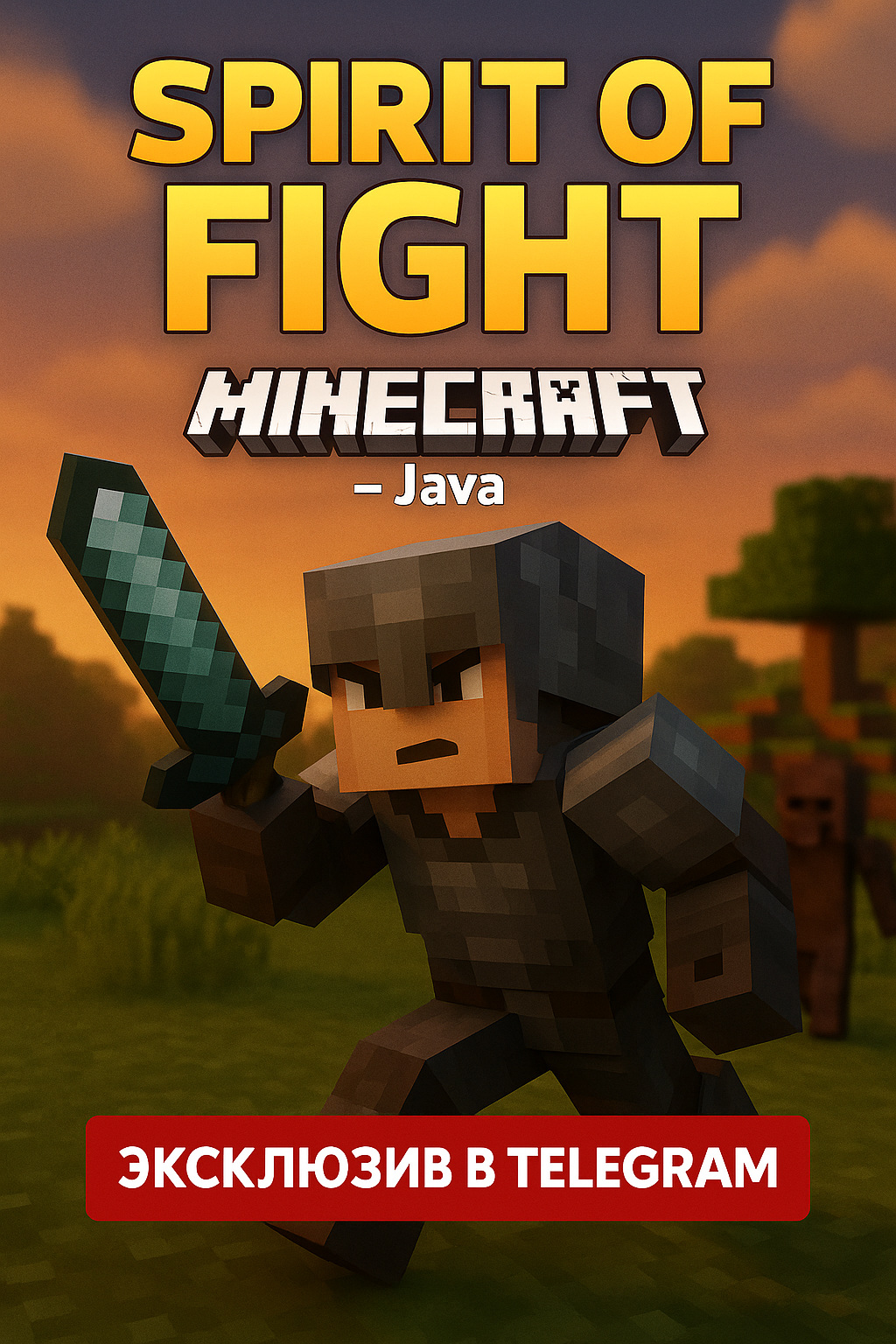 Spirit of Fight — новая боевая система для Minecraft
