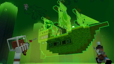 Губка Боб в Minecraft