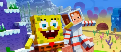 Губка Боб в Minecraft