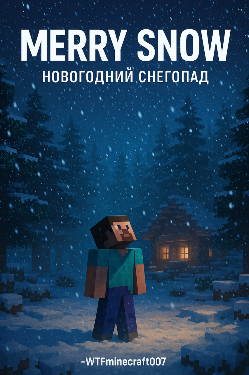 Merry Snow — рождественский снег и атмосфера зимы!
