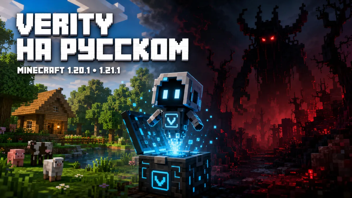 Verity на русском [1.20.1–1.21.1] — скачать мод