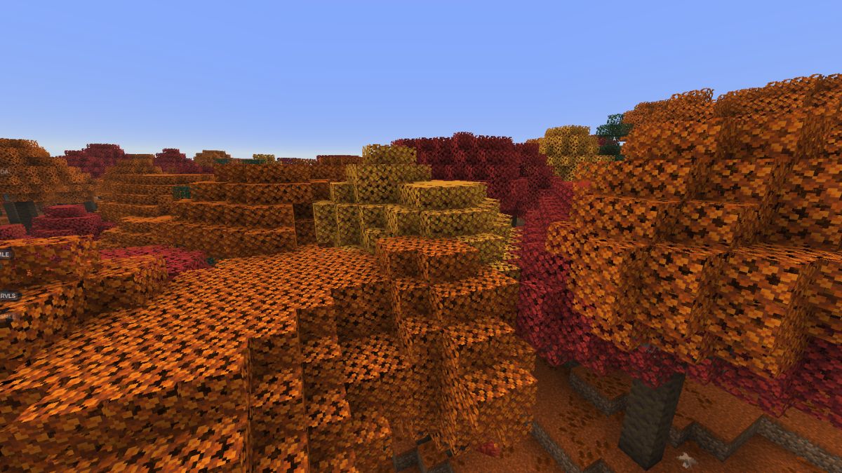 Тополя в Minecraft