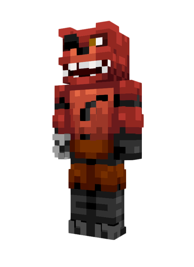 Скин Фокси пиратский лис (FNAF) (Красивые) для Майнкрафт