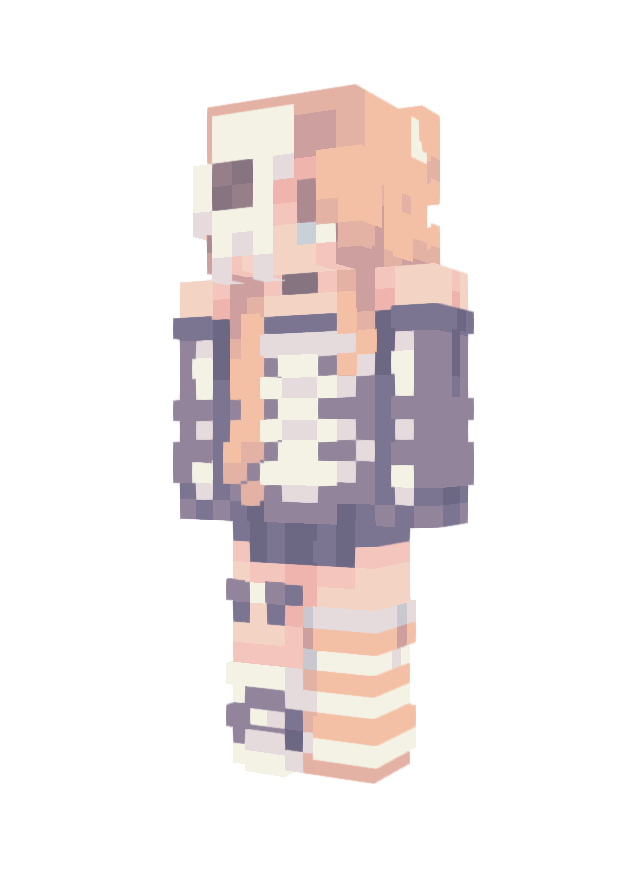 Скин Skeleton girl (Девочки) для Майнкрафт