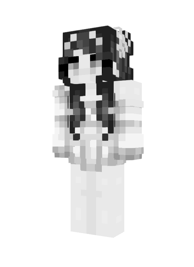 Скин Bw girl (Девочки) для Майнкрафт