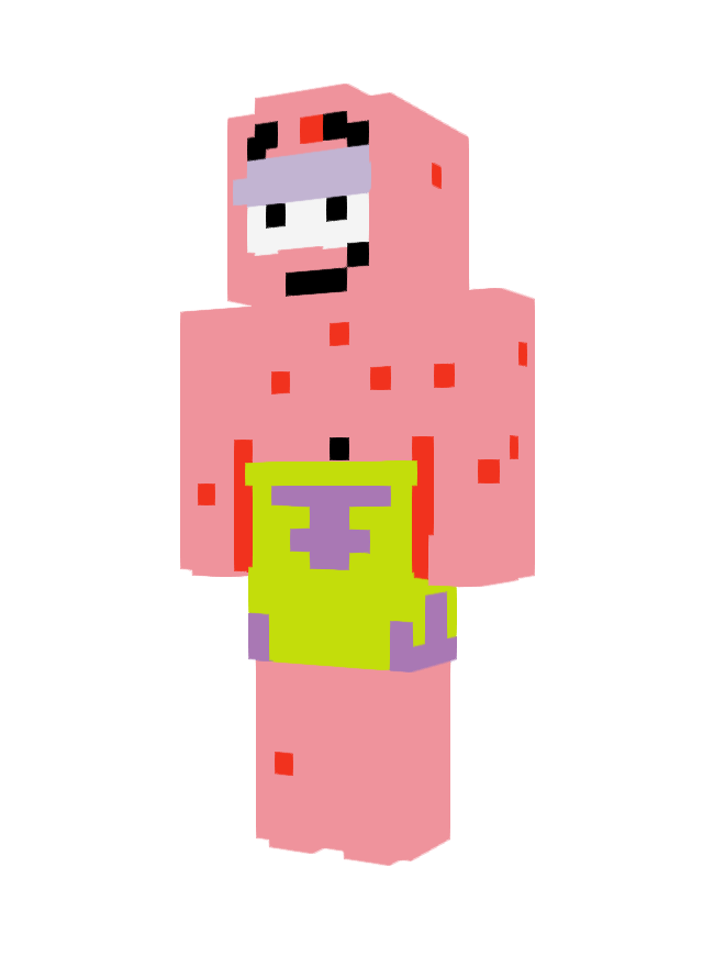 Скин Patrick star (Топ) для Майнкрафт