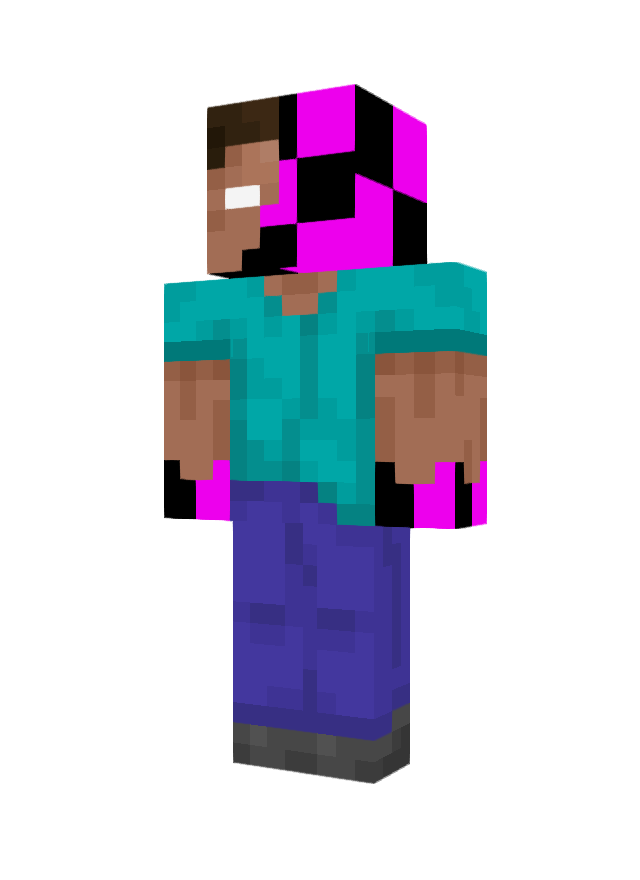 Скин Steve missing texture (Мальчики) для Майнкрафт