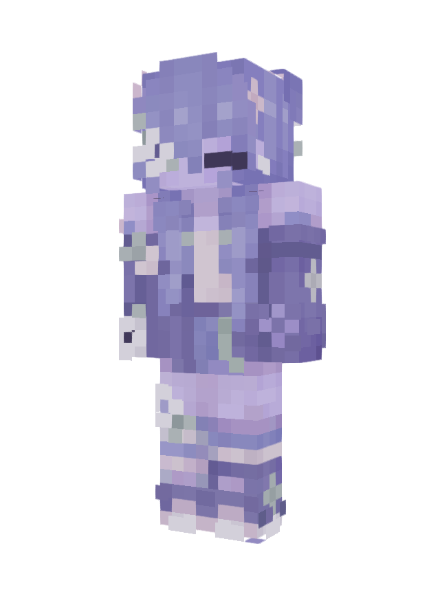 Скин Purple girl (Девочки) для Майнкрафт