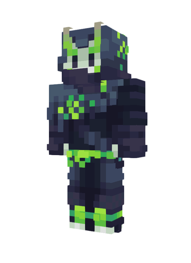 Скин Green ninja (Мальчики) для Майнкрафт