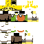 Текстура скина Flowery из deltarune — PNG 64×64
