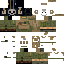 Текстура скина Гост из колды — PNG 64×64