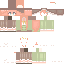 Текстура скина Green girl — PNG 64×64