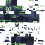 Текстура скина Green ninja — PNG 64×64