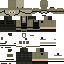 Текстура скина Минимал военный — PNG 64×64
