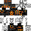 Текстура скина Orange robot — PNG 64×64