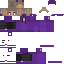 Текстура скина Purple chel — PNG 64×64