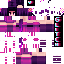 Текстура скина Purple girl — PNG 64×64