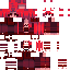 Текстура скина Red girl — PNG 64×64