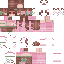 Текстура скина Rose girl — PNG 64×64