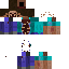 Текстура скина Steve monster — PNG 64×64