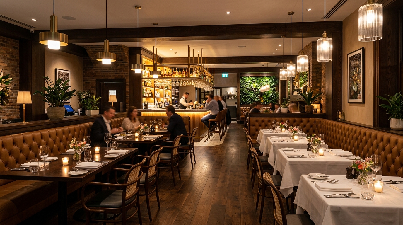 AI restaurant design